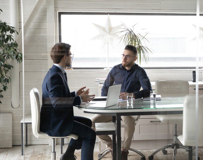 shutterstock_1903214362 Diverse,Business,Partners,Negotiations,,Colleagues,Talking,,Working,On,Project,Together,